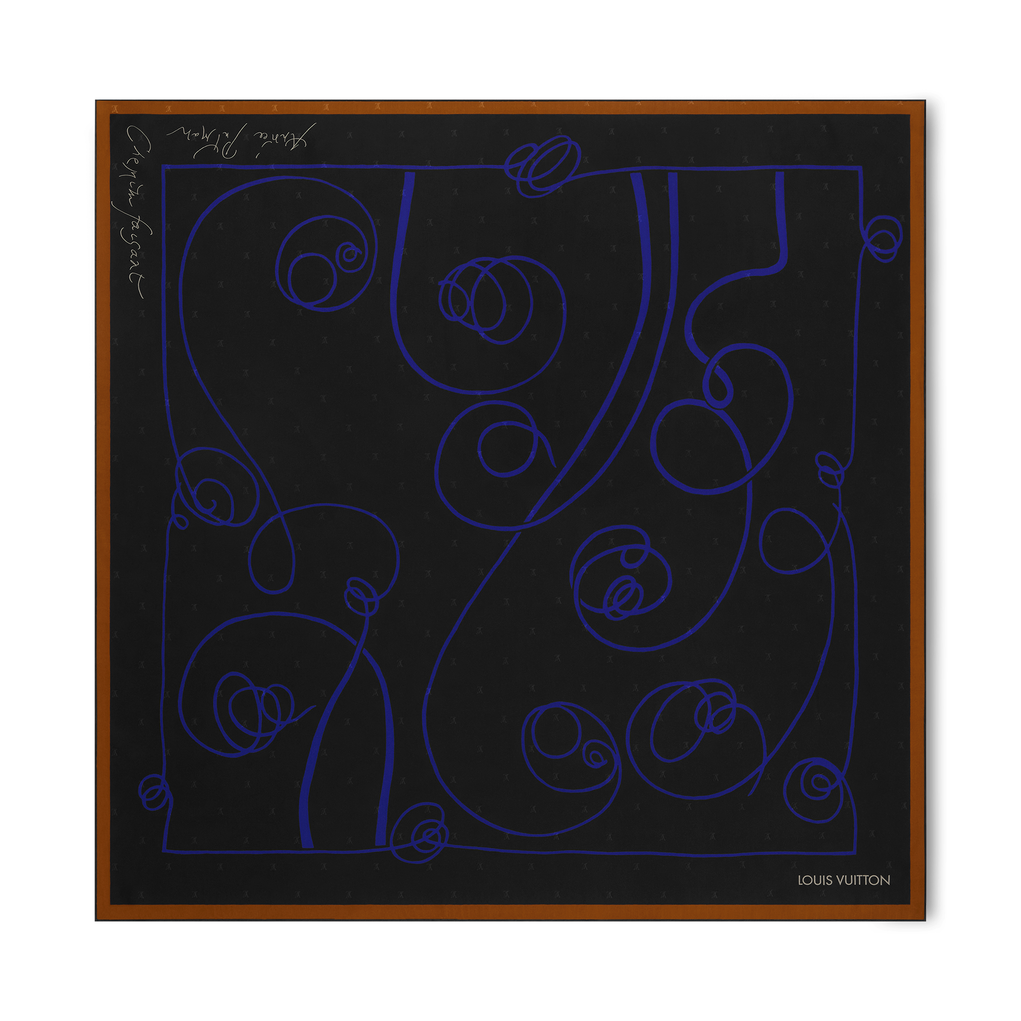 Louis Vuitton ルイヴィトンChemin faisant大判スカーフ Chemin Faisant By Andree Putman Square 90 S00 - Accessories